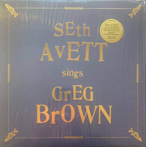 Seth Avett : Seth Avett Sings Greg Brown (LP, Album, Smo)