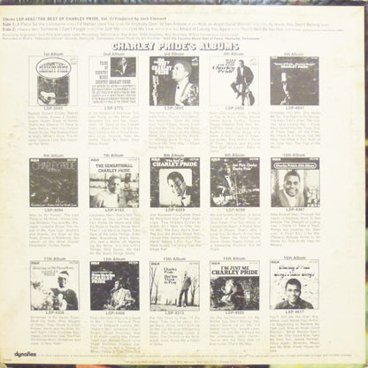 Charley Pride : The Best Of Charley Pride Vol. II (LP, Comp, Ind)