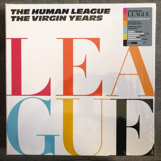 The Human League : The Virgin Years (Box, Comp, Ltd + LP, Album, RE, Tur + LP, MiniAlbu)