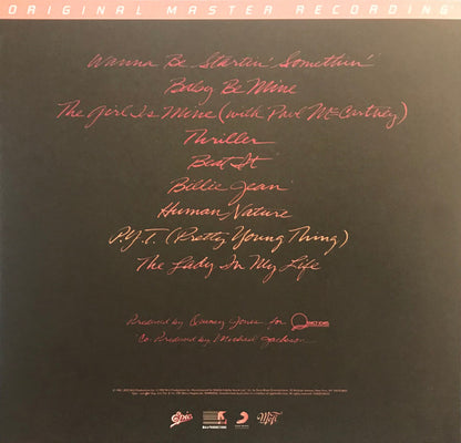 Michael Jackson : Thriller (LP, Album, Ltd, Num, RE, RM, S/Edition, 180)