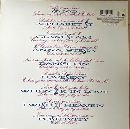 Prince : Lovesexy (LP, Album)