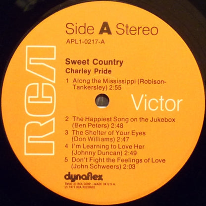 Charley Pride : Sweet Country (LP, Album, Hol)