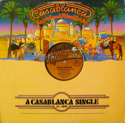 Randy Brown (2) : We Ought To Be Doin' It (12", Single, Promo)