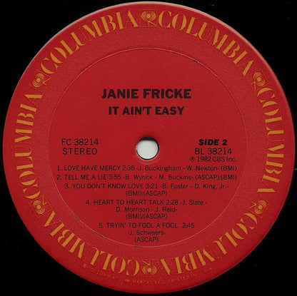 Janie Fricke : It Ain't Easy (LP, Album)