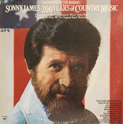 Sonny James : 200 Years Of Country Music (LP, Album, Ter)