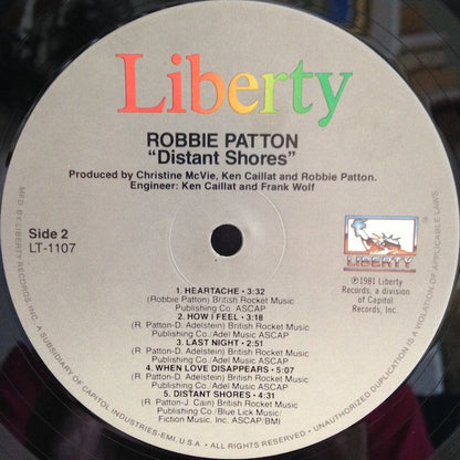 Robbie Patton : Distant Shores (LP, Album, All)