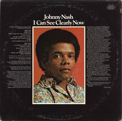 Johnny Nash : I Can See Clearly Now (LP, Album, San)