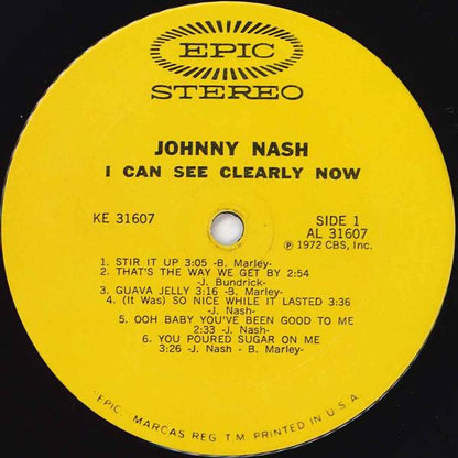 Johnny Nash : I Can See Clearly Now (LP, Album, San)