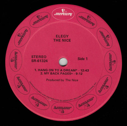 The Nice : Elegy (LP, Album, Phi)