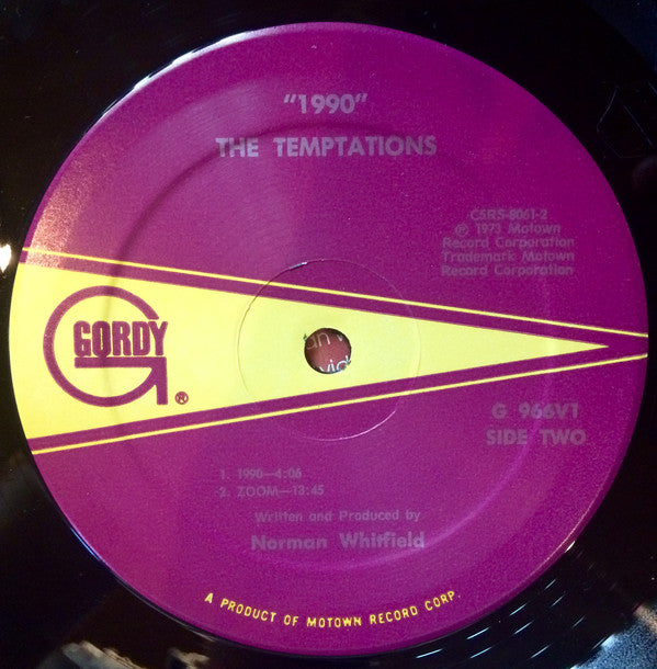 The Temptations : 1990 (LP, Album)