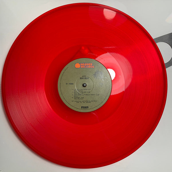 Bob Weir : Ace (LP, Album, Ltd, RE, RM, Red)