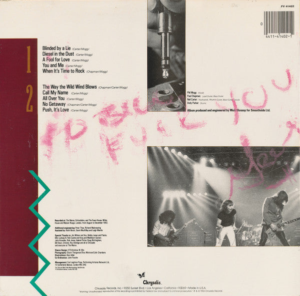 UFO (5) : Making Contact (LP, Album, Car)