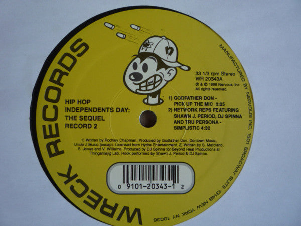 Various : Hip Hop Independents Day: The Sequel (Record 2) (12")