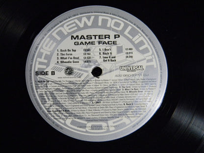 Master P : Gameface (LP, Album, Promo)