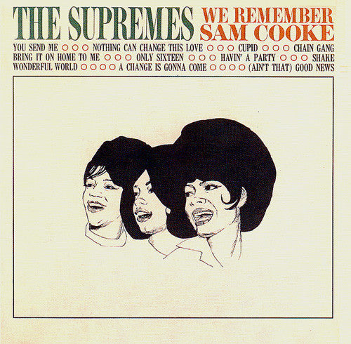 The Supremes : We Remember Sam Cooke (LP, Album, Mono, Roc)