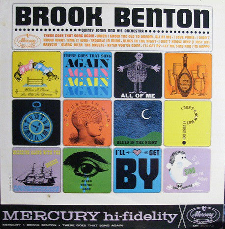 Brook Benton : There Goes That Song Again (LP, Album, Mono)