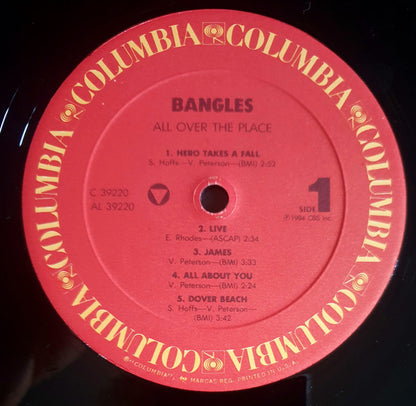 Bangles : All Over The Place (LP, Album, RE)