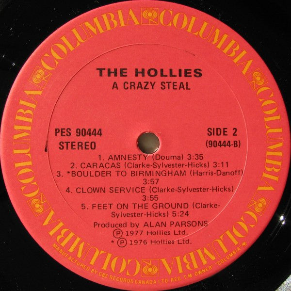 The Hollies : A Crazy Steal (LP, Album)