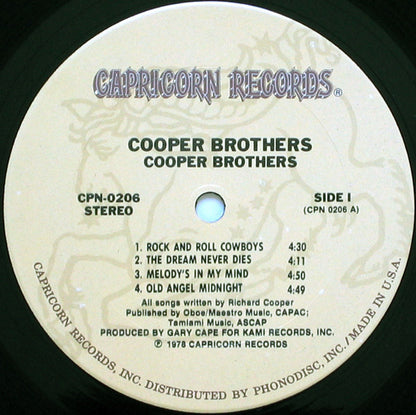 Cooper Brothers : Cooper Brothers (LP, Album)
