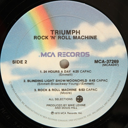 Triumph (2) : Rock 'N' Roll Machine (LP, Comp, RE)
