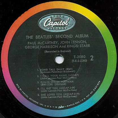 The Beatles : The Beatles' Second Album (LP, Album, Mono, 1st)