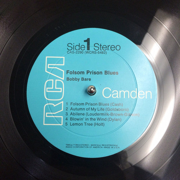 Bobby Bare : Folsom Prison Blues (LP, Album)