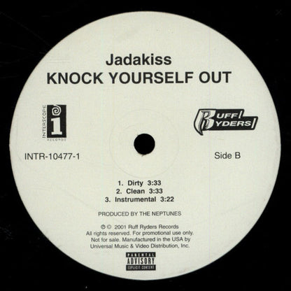 Jadakiss : Knock Yourself Out (12")