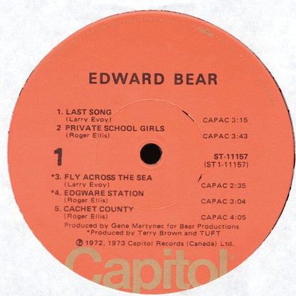 Edward Bear : Edward Bear (LP, Album)