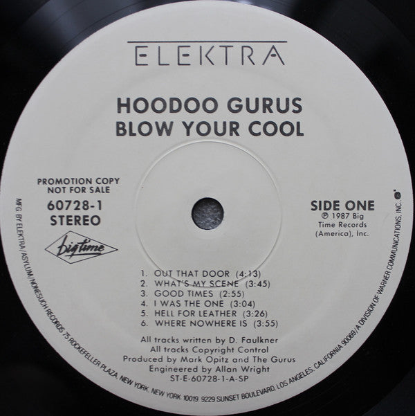 Hoodoo Gurus : Blow Your Cool! (LP, Promo, Spe)