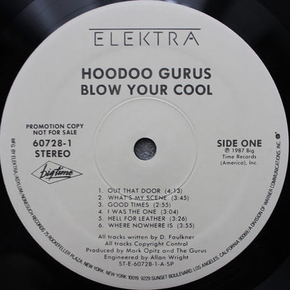 Hoodoo Gurus : Blow Your Cool! (LP, Promo, Spe)