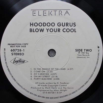 Hoodoo Gurus : Blow Your Cool! (LP, Promo, Spe)