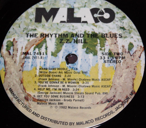 Z.Z. Hill : The Rhythm & The Blues (LP, Album)