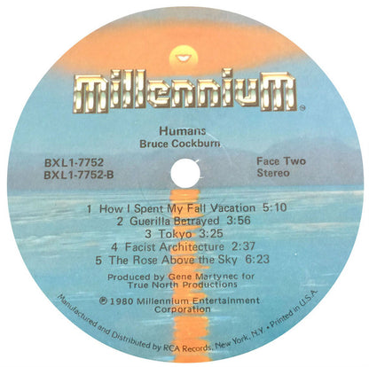 Bruce Cockburn : Humans (LP, Album, Ind)