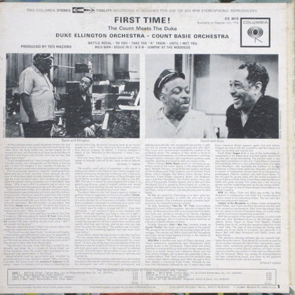 Duke Ellington And Count Basie : First Time! The Count Meets The Duke (LP, Album)