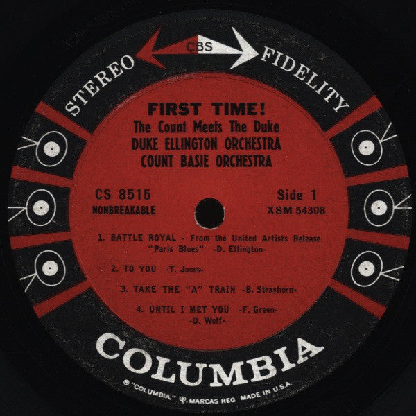 Duke Ellington And Count Basie : First Time! The Count Meets The Duke (LP, Album)