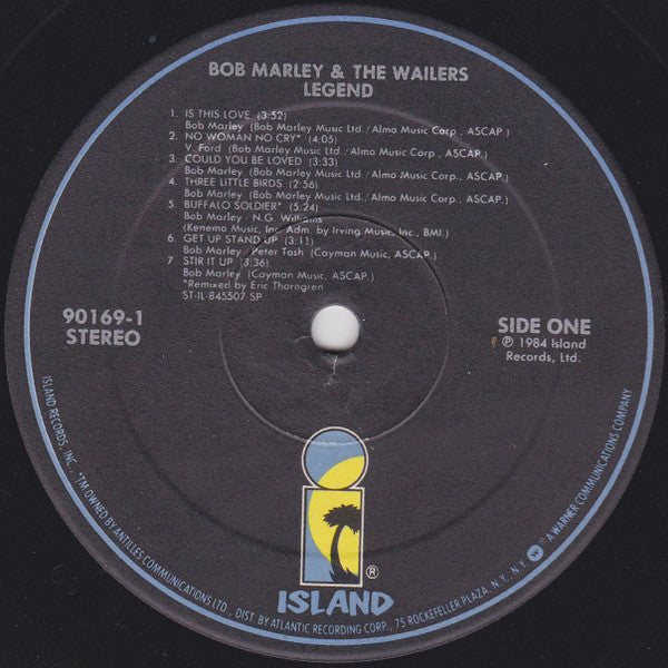 Bob Marley & The Wailers : Legend - The Best Of Bob Marley And The Wailers (LP, Comp, RE, Spe)