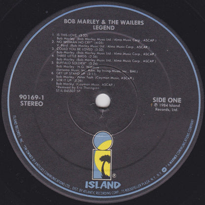 Bob Marley & The Wailers : Legend - The Best Of Bob Marley And The Wailers (LP, Comp, RE, Spe)