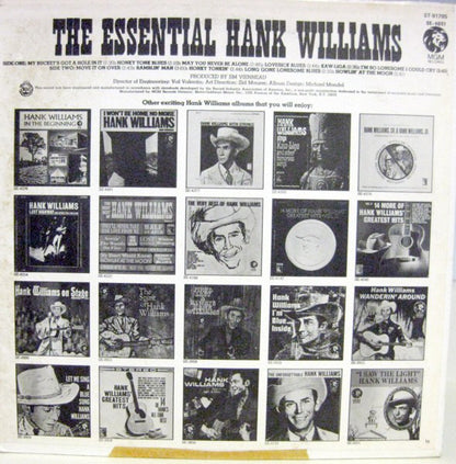 Hank Williams : The Essential Hank Williams (LP, Comp, Club)