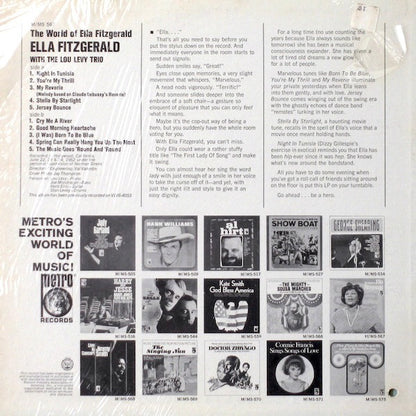 Ella Fitzgerald With Lou Levy Trio : The World Of Ella Fitzgerald (LP, Album, Mono)