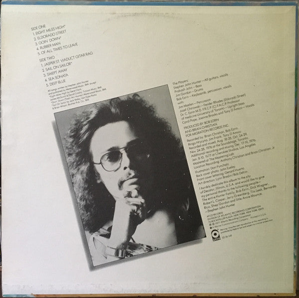 Steve Hunter : Swept Away (LP, Album, Mon)