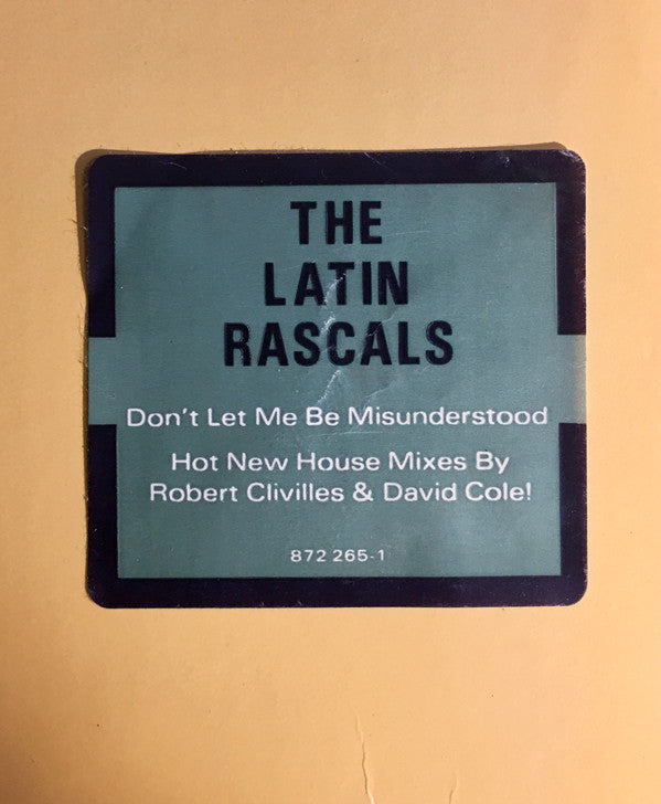The Latin Rascals : Don't Let Me Be Misunderstood (12")