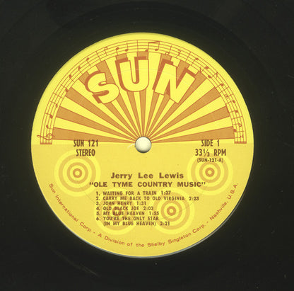 Jerry Lee Lewis : Ole Tyme Country Music (LP, Album)