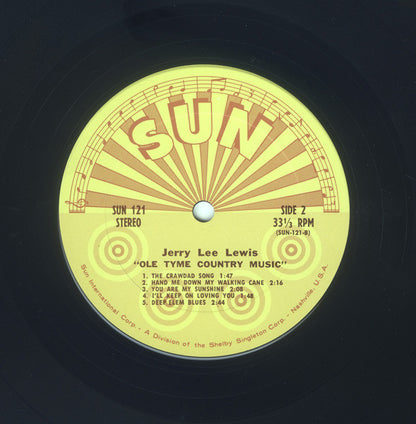 Jerry Lee Lewis : Ole Tyme Country Music (LP, Album)