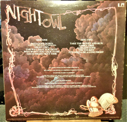 Gerry Rafferty : Night Owl (LP, Album)