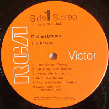 Jim Reeves : Distant Drums (LP, Album)