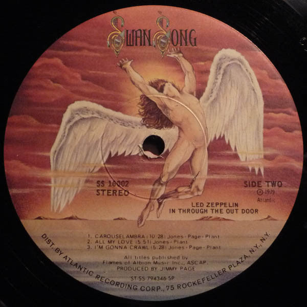 Led Zeppelin : In Through The Out Door (LP, Album, "A")