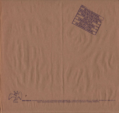 Led Zeppelin : In Through The Out Door (LP, Album, "A")