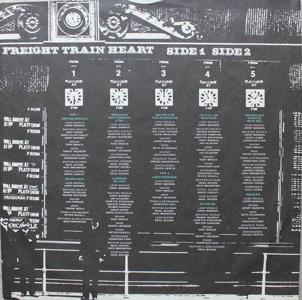 Jimmy Barnes : Freight Train Heart (LP, Album)