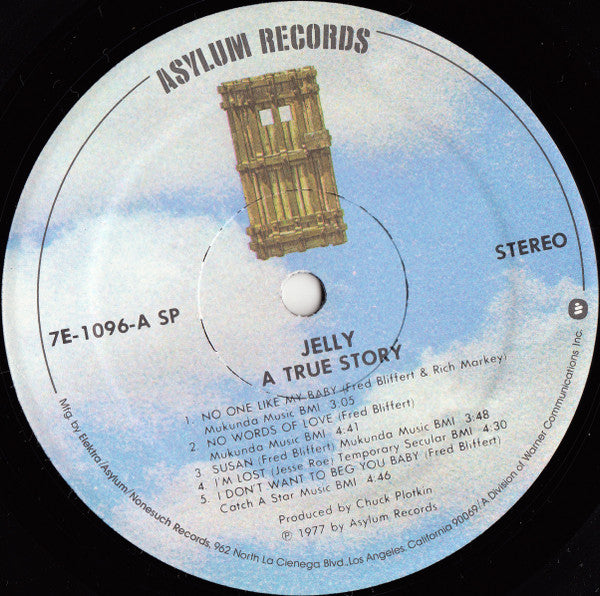 Jelly : A True Story (LP)