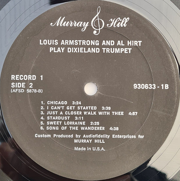 Louis Armstrong And Al Hirt : Dixieland Trumpet (4xLP, Comp, RE + Box)